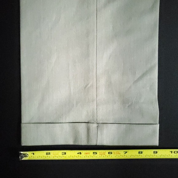 Daniel Cremieux Pleated Dress Pants Mens 36x34 Khaki Signature New NWT Classic - Picture 10 of 12